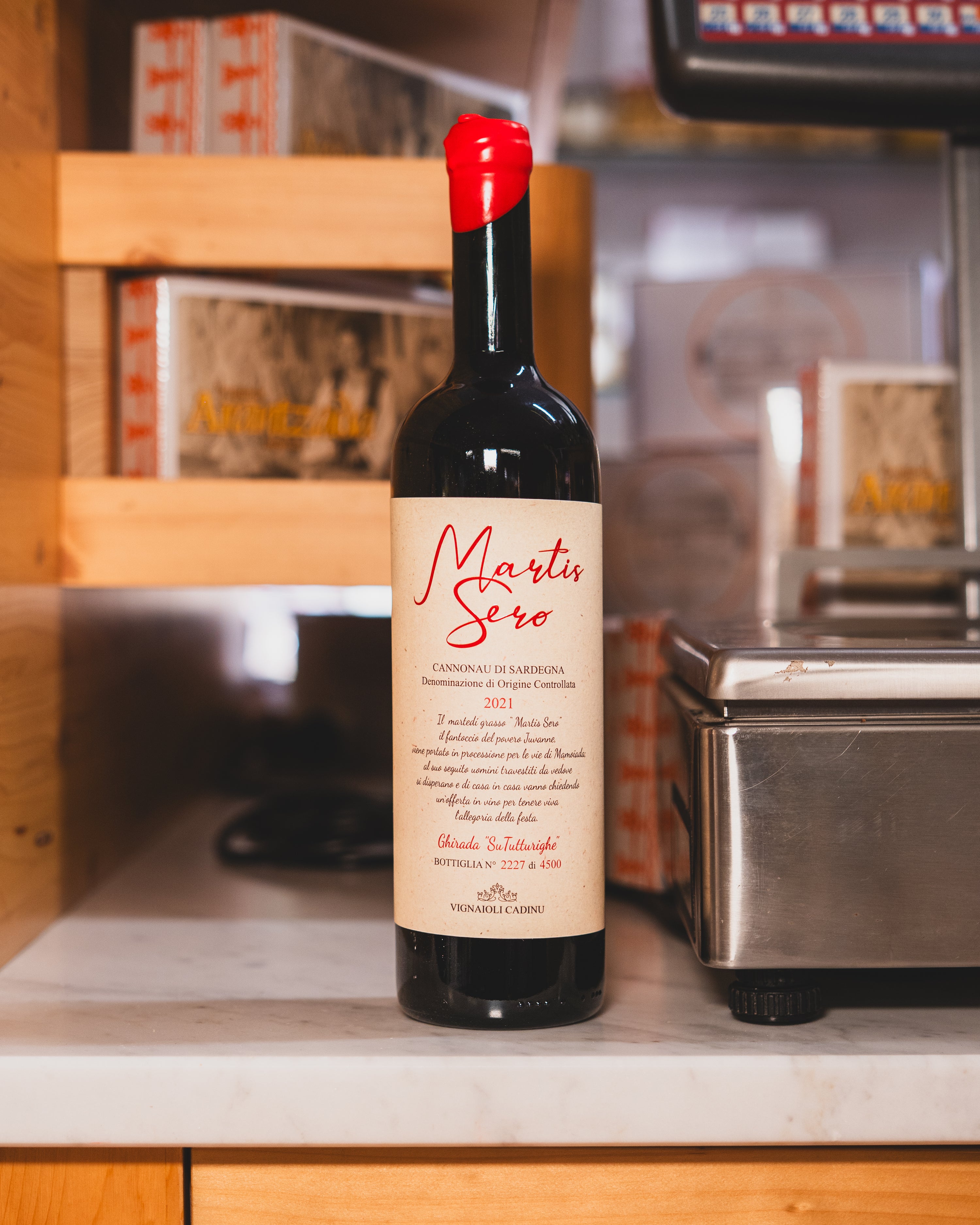 Martis Sero 2021 - Cannonau di Sardegna DOC - Vignaioli Cadinu