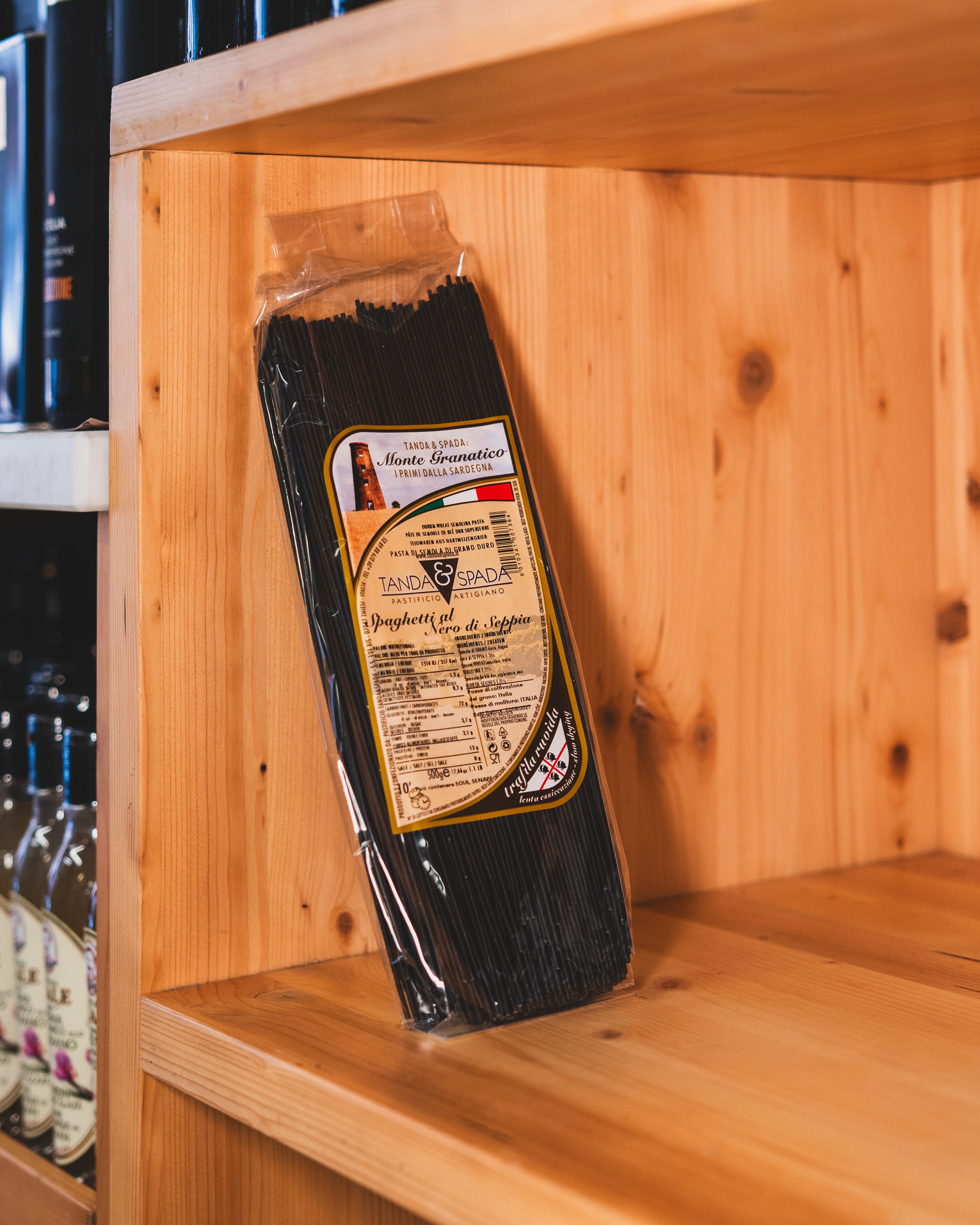 Spaghetti al nero di seppia - Tanda e Spada