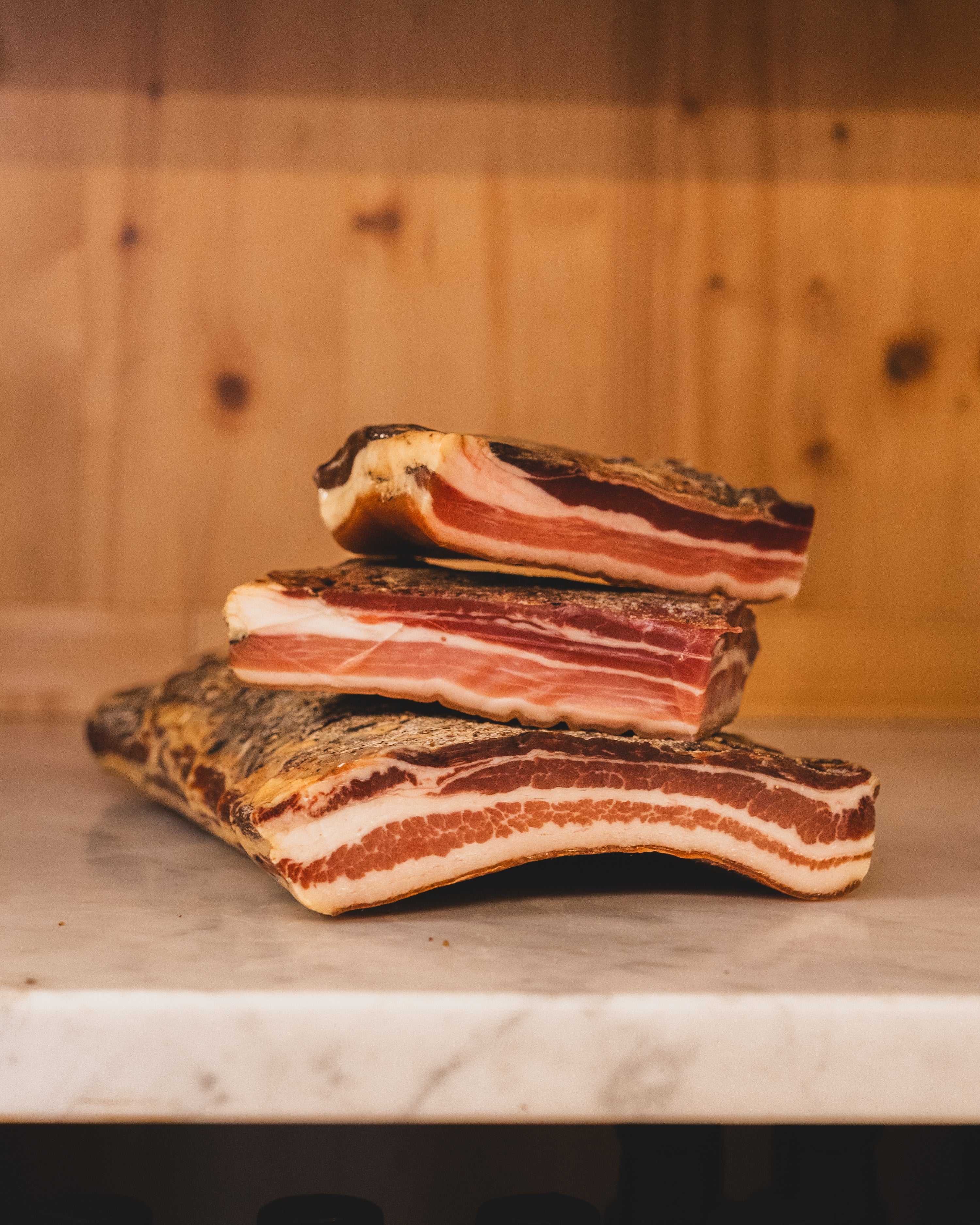 Pancetta di maiale