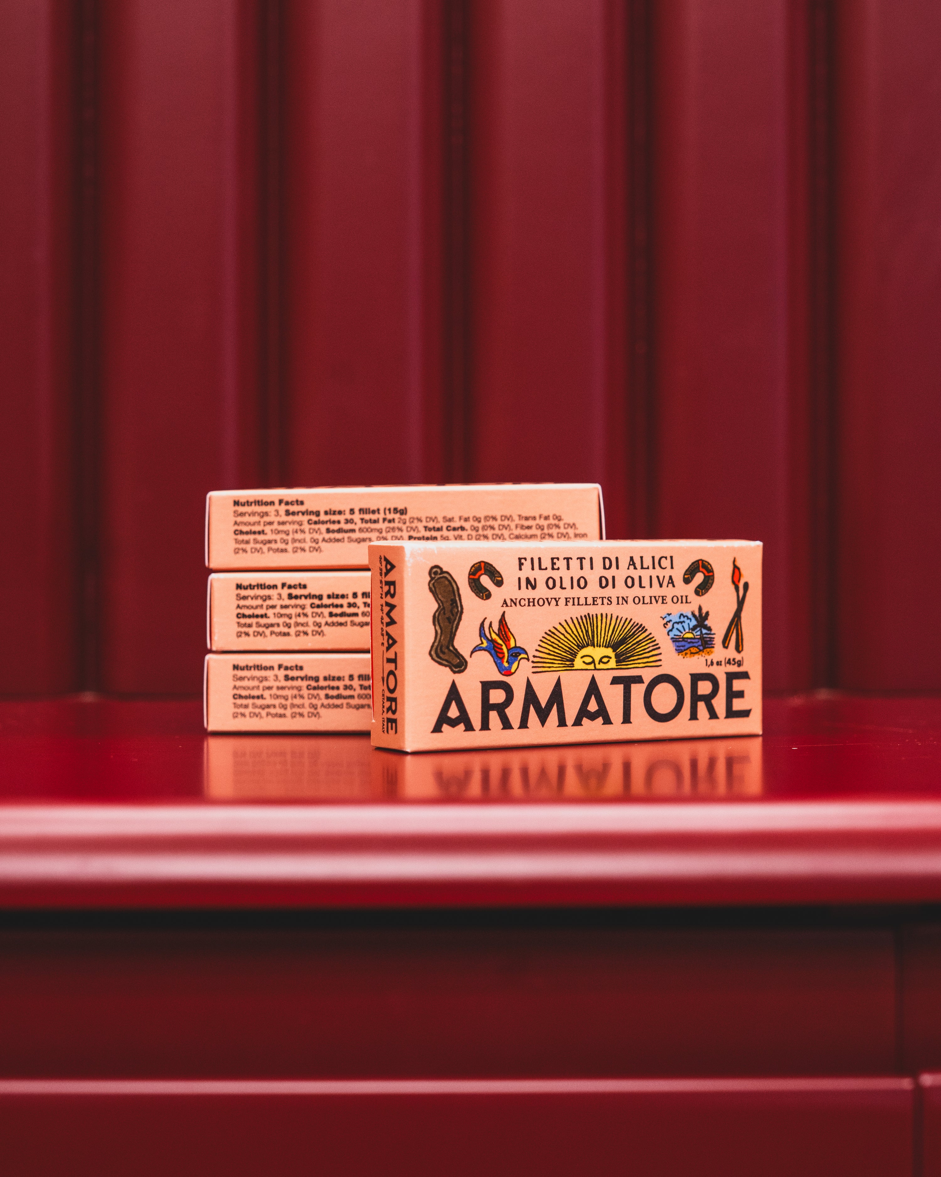 Filetti di alici Armatore 45gr